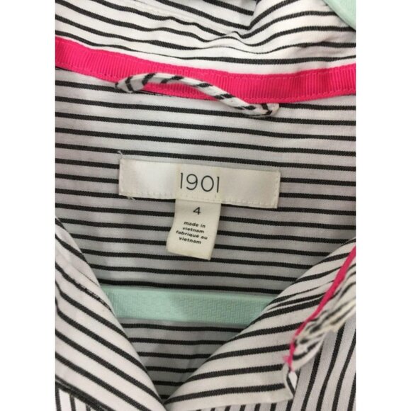 1901 collard shirt dress size 4 - Picture 6 of 8